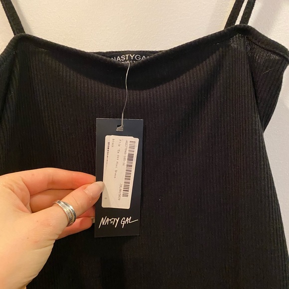 Square Neck Ruffle Mini Dress - Picture 5 of 6